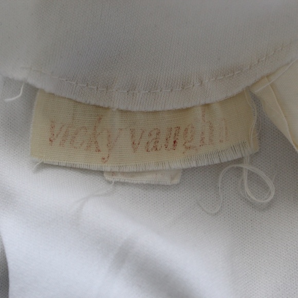 Vintage White & Navy Blue Sailor Dress - Picture 9 of 12